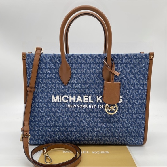 Michael Kors Medium Mirella Tote Bag Leather - Picture 3 of 9